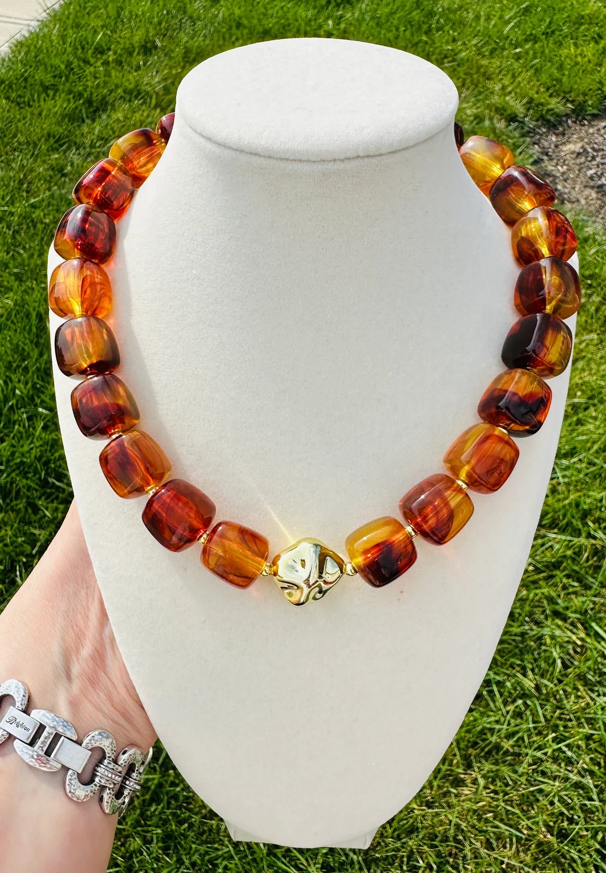 Golden Hour Tortoise Necklace