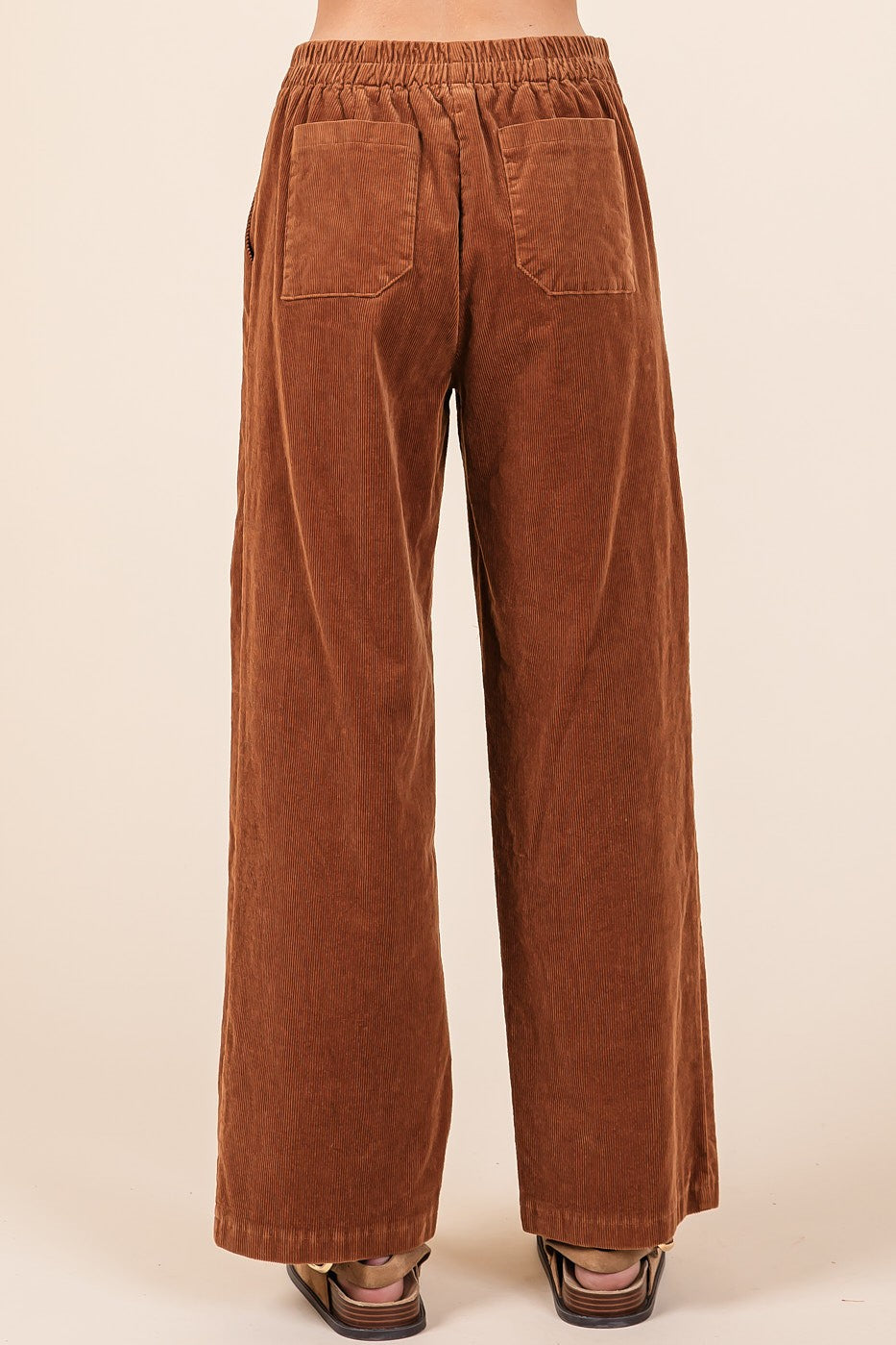 Caramel Corduroy Pants