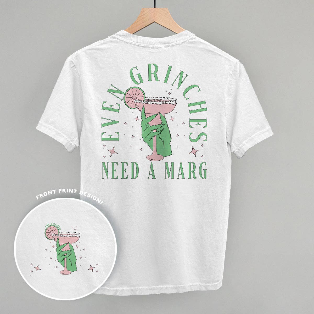 Even Grinches Need A Marg Graphic Tee