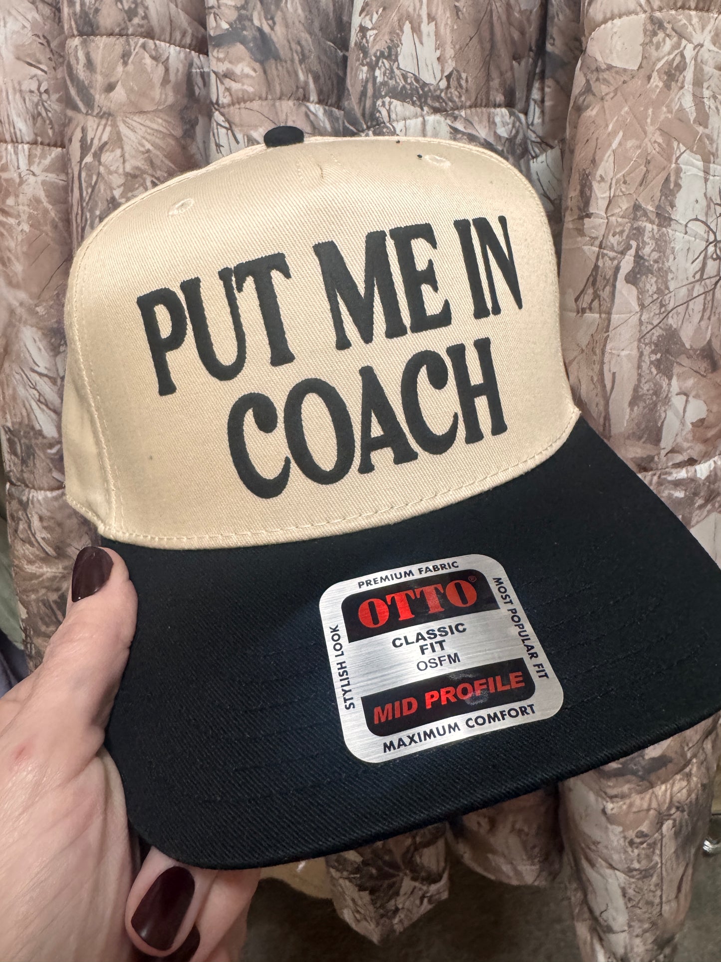 Put Me In Coach Hat