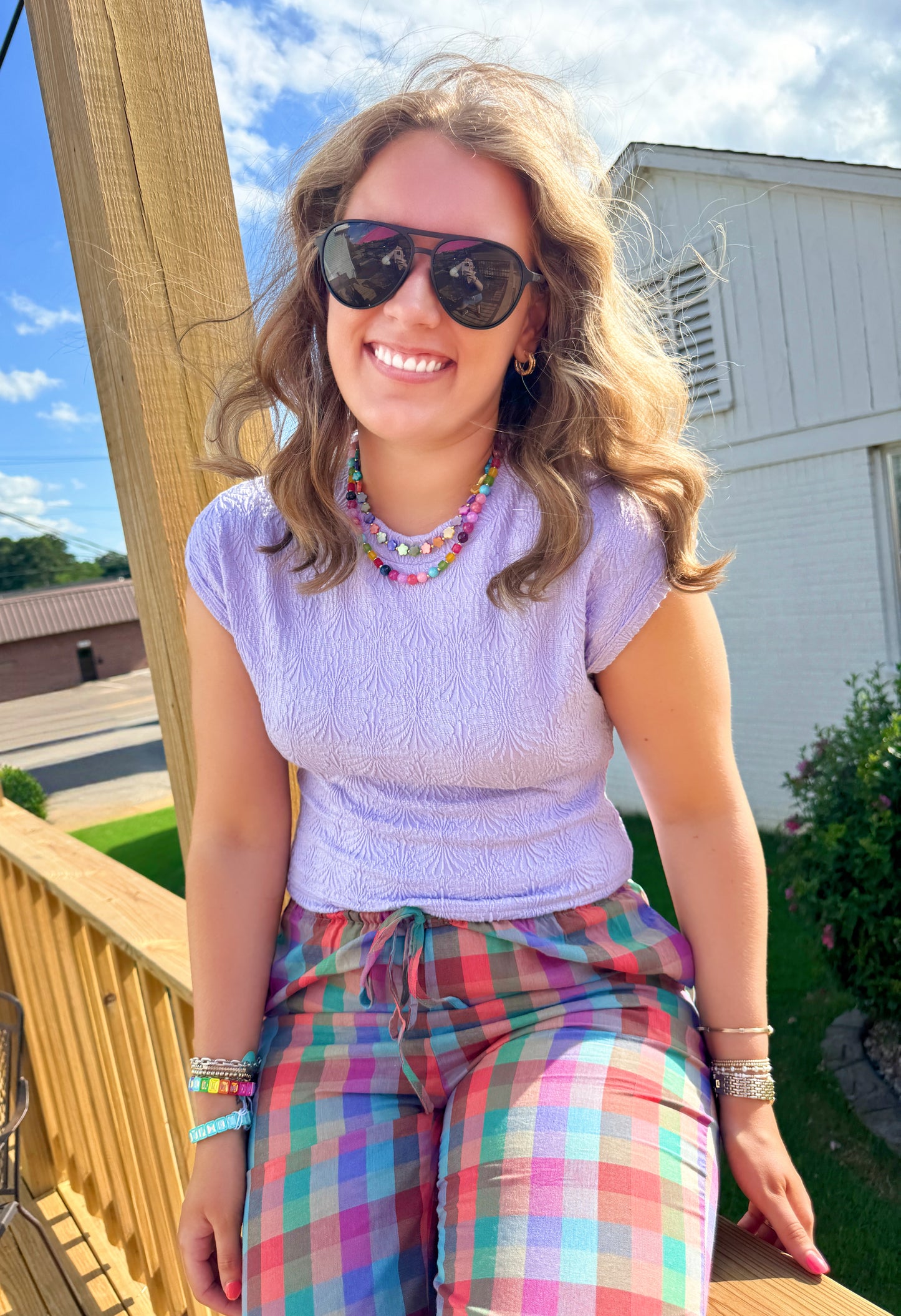 Wishlist Mad About Plaid Pants