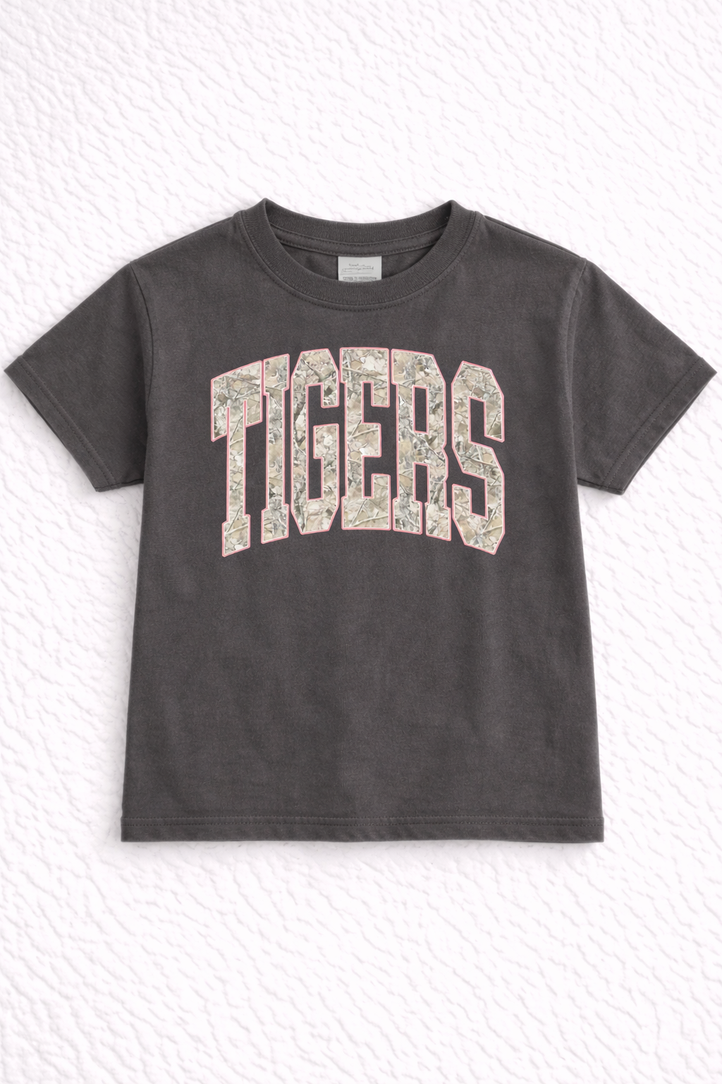 Tiger Camo Graphic T-Shirt (Pepper) YOUTH: PREORDER ETA 3/15