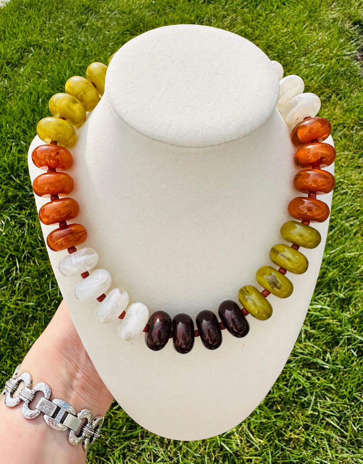 Harvest Crush Beaded Necklace