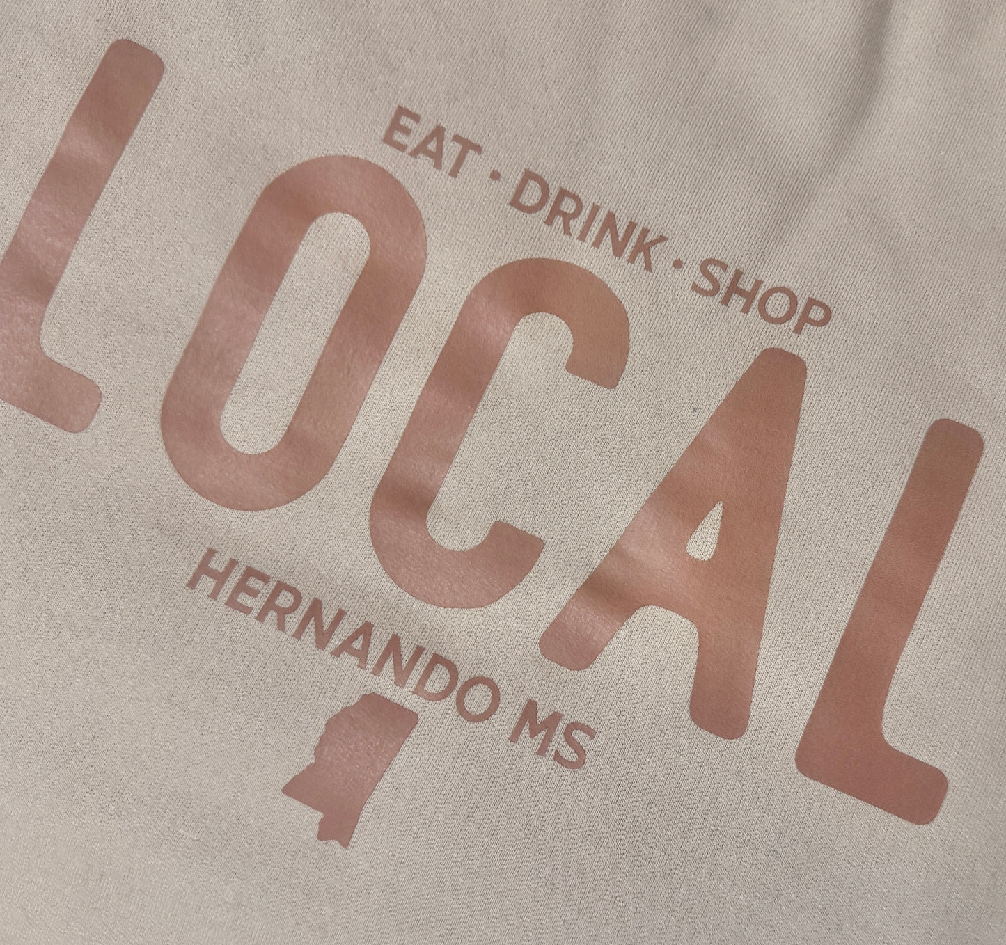 Eat. Drink. Shop Local (Sand)