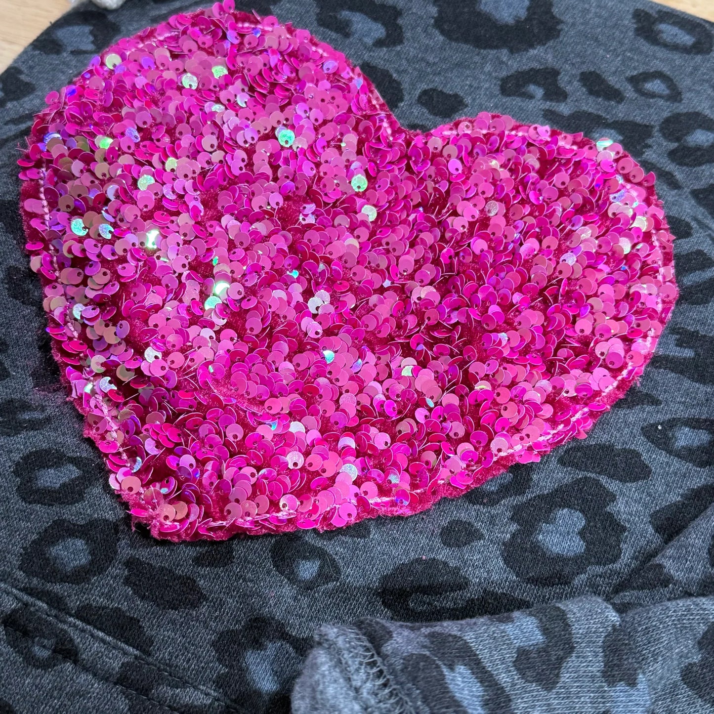 Wild Hearts Sequin Patch