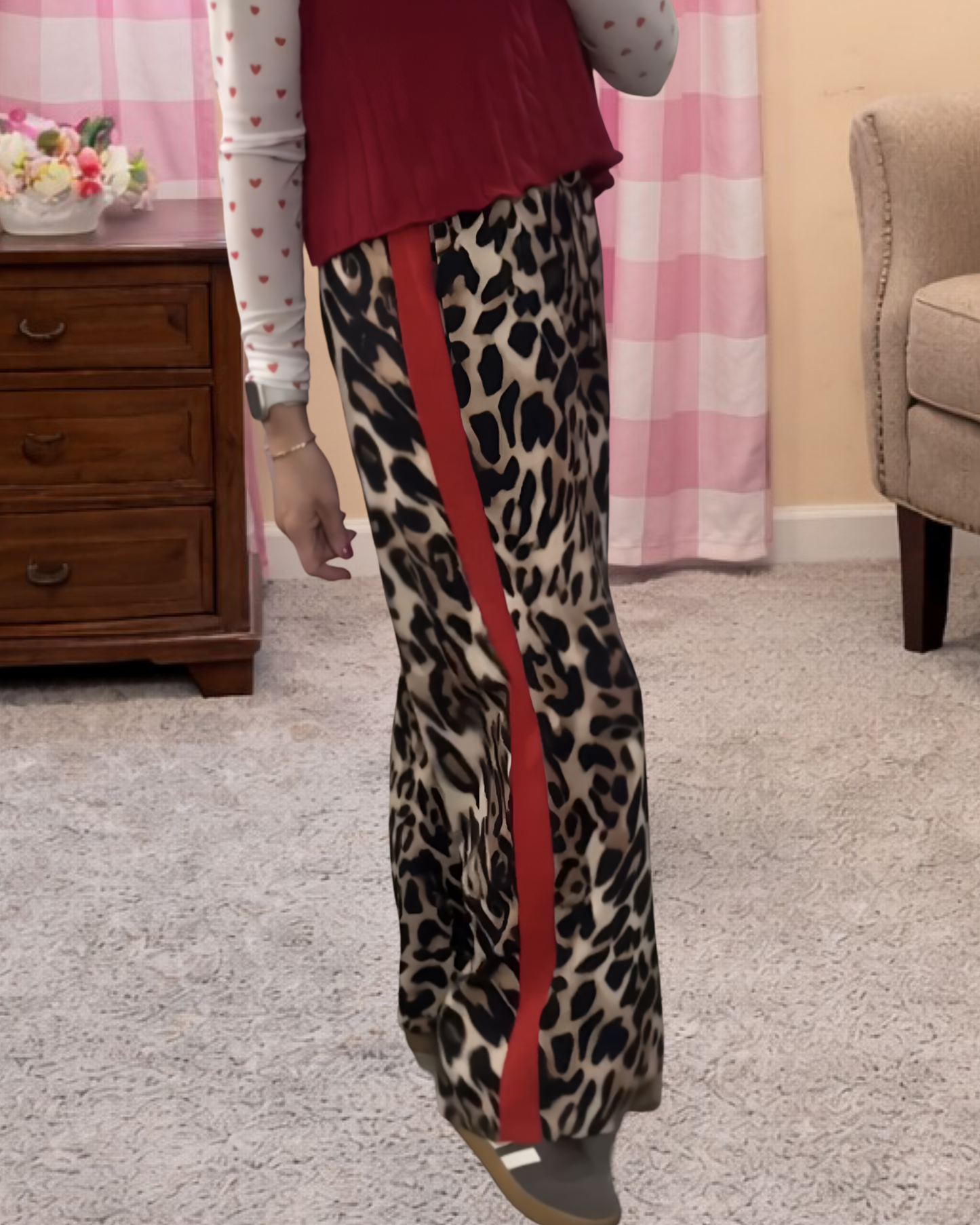 Wild Stripes Pants (Leopard)