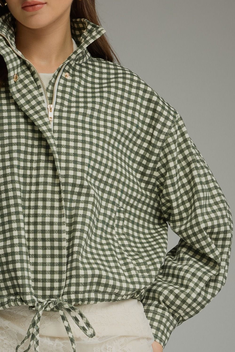 Hunter Gingham Jacket (Green)