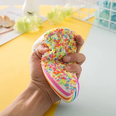 Squishy Rainbow Cakes