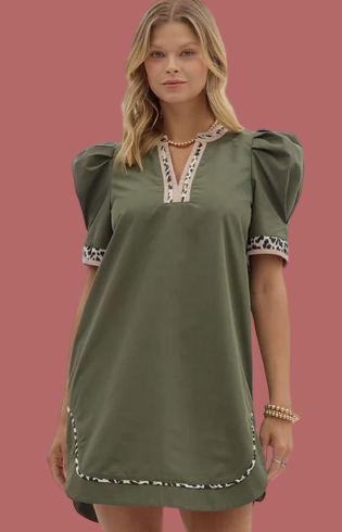 Into The Wild Dress (Green)