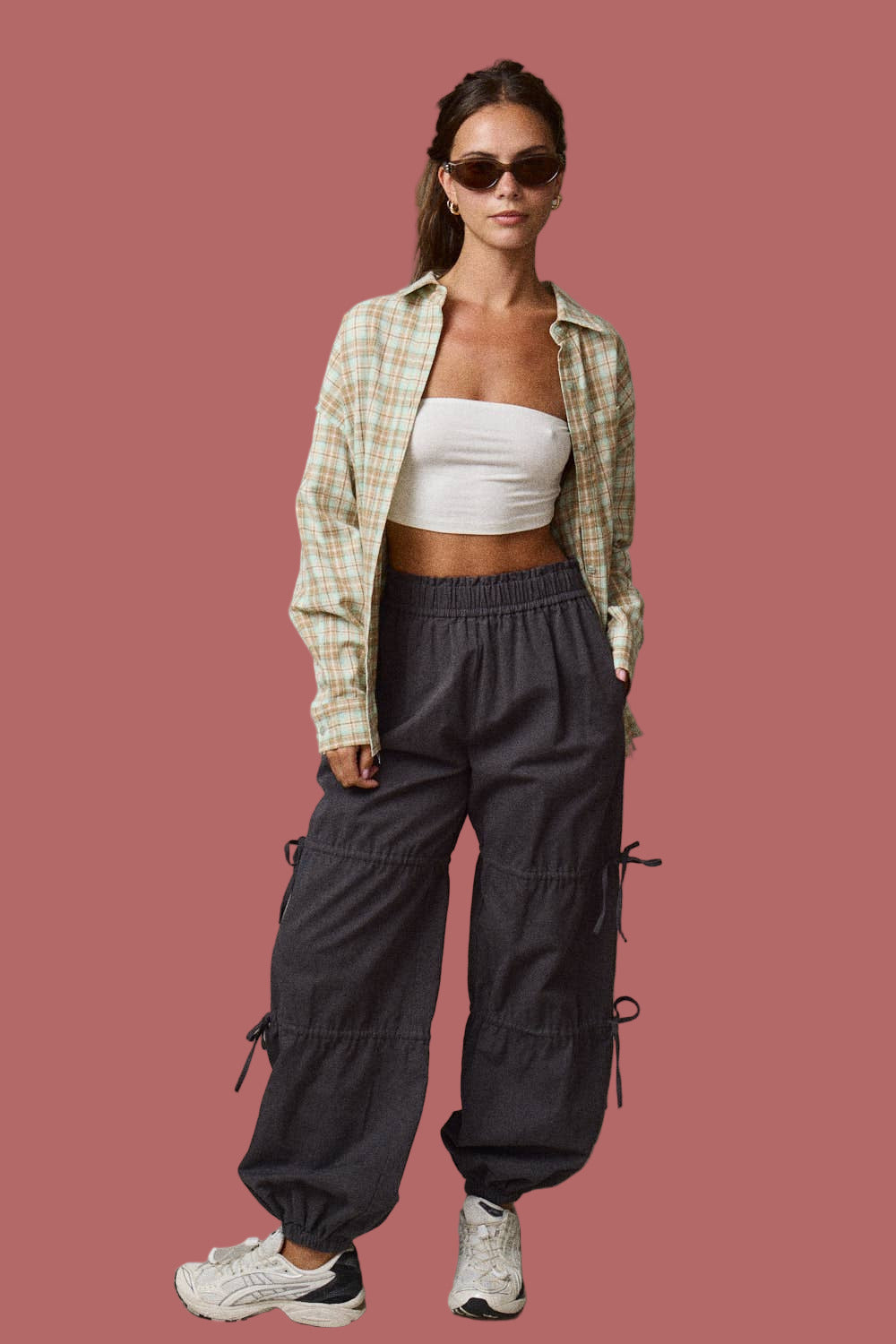 Fiona Plaid Button Up