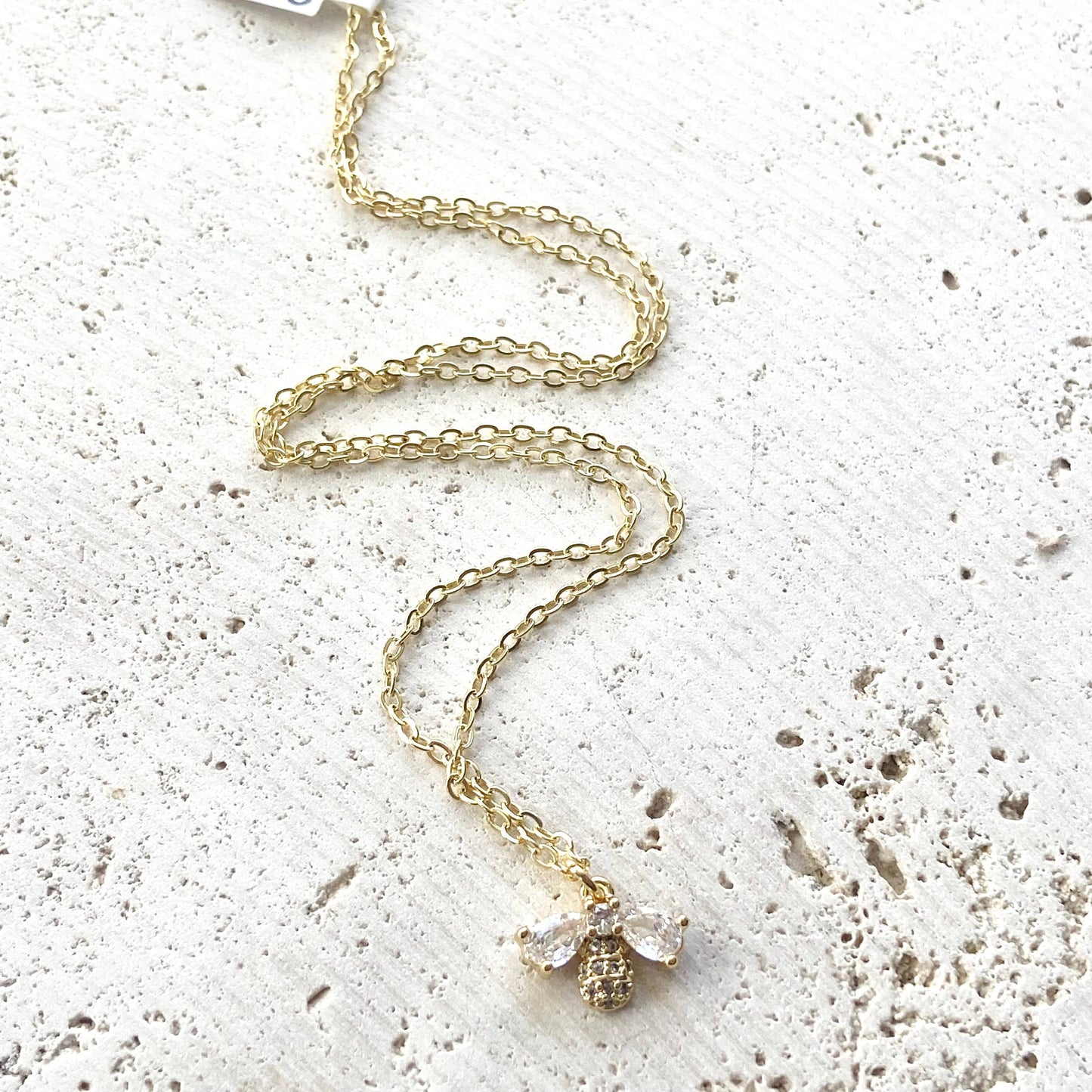 Dainty Bee Necklace