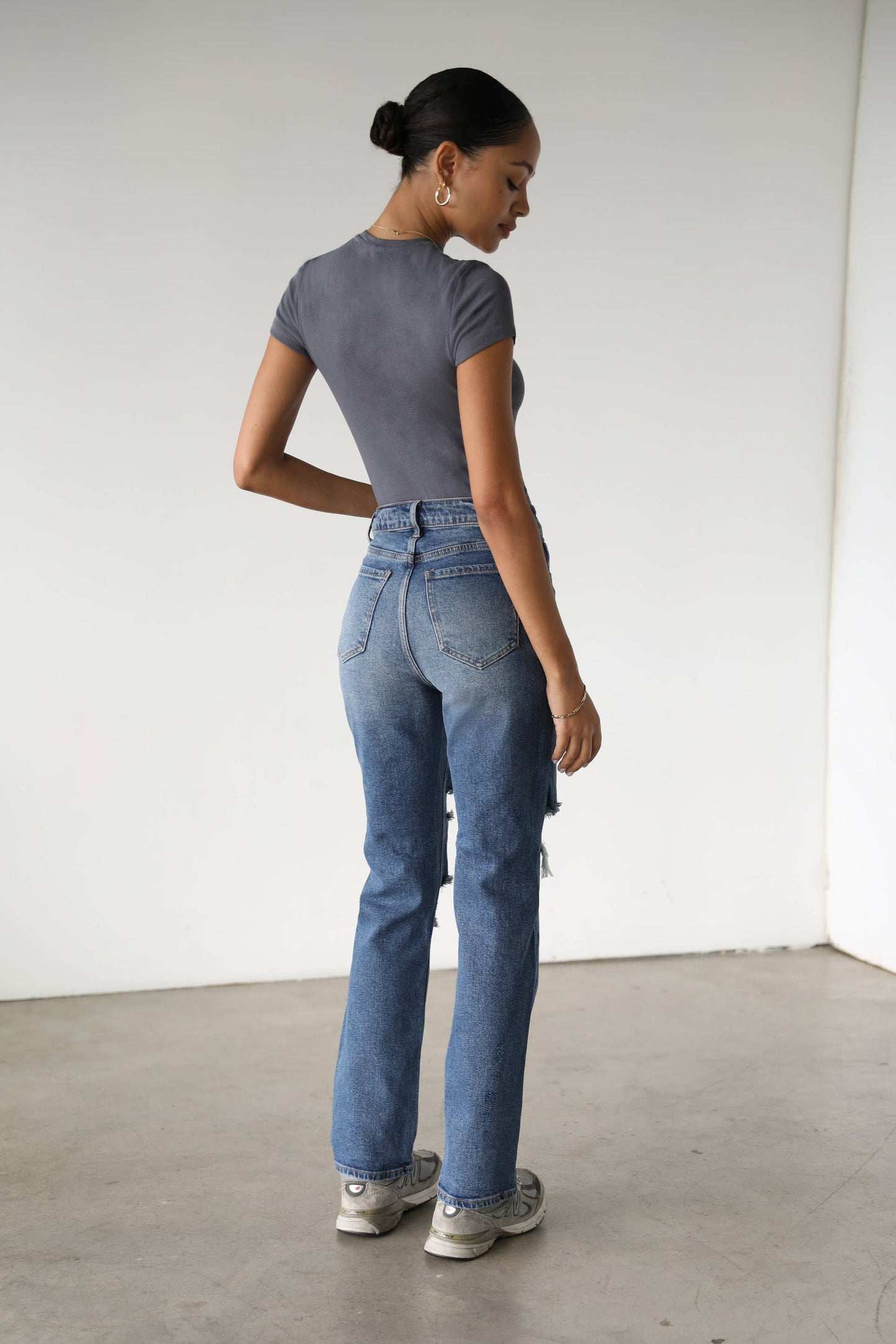 Urban Daze High Rise Straight Denim