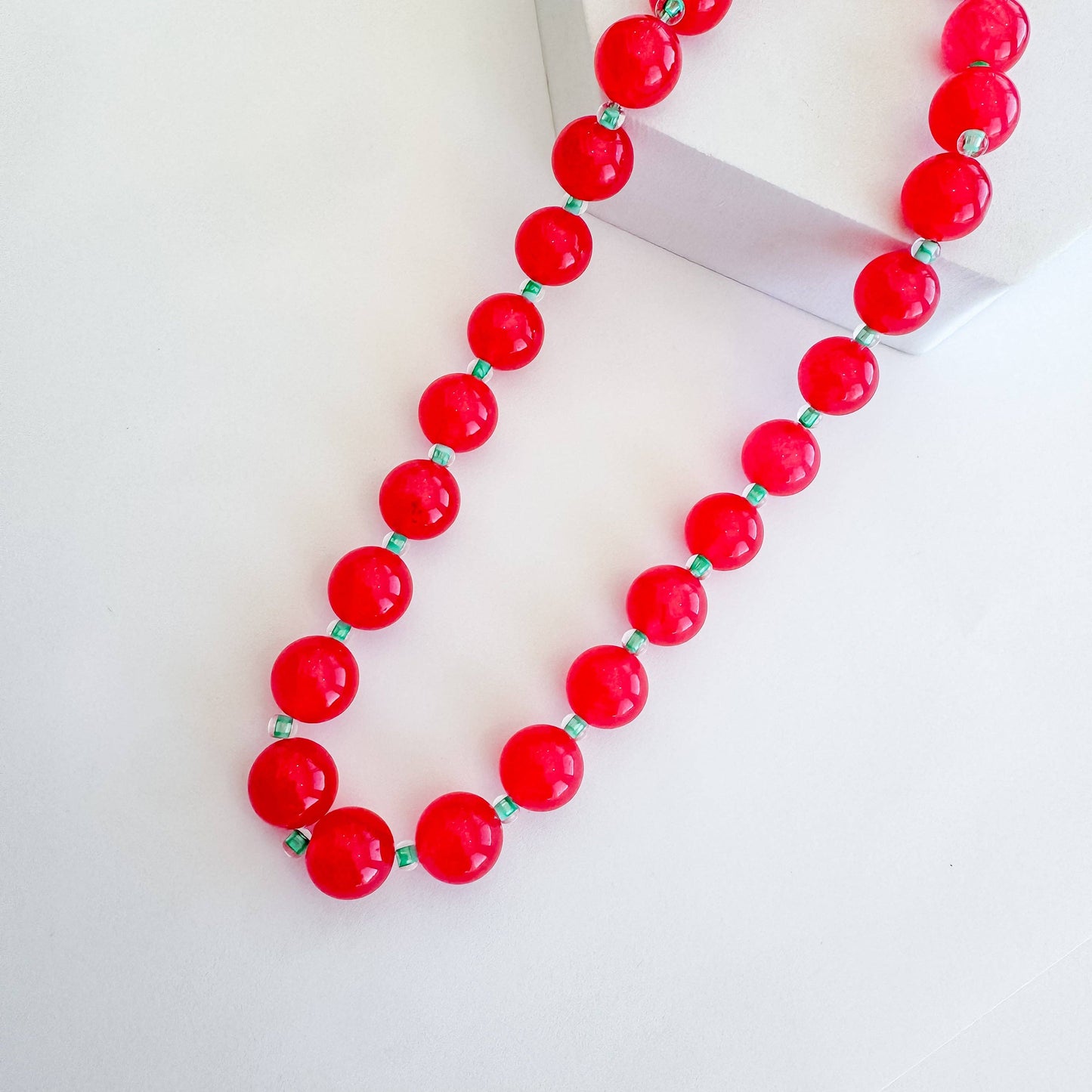 Love Big Necklace (Red)