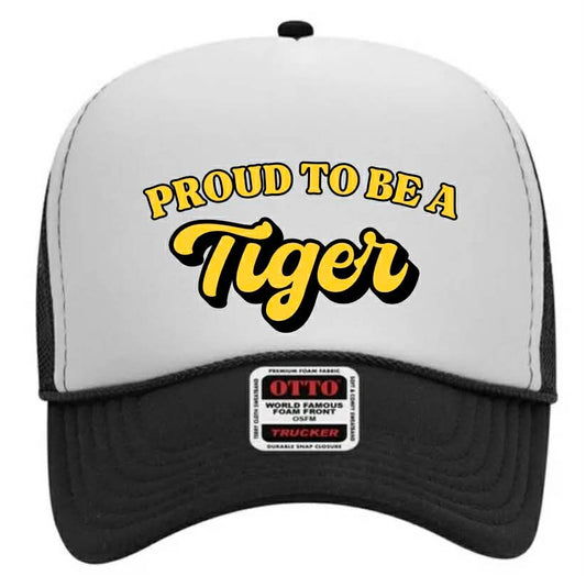 Proud to Be A Tiger Hat (Black)