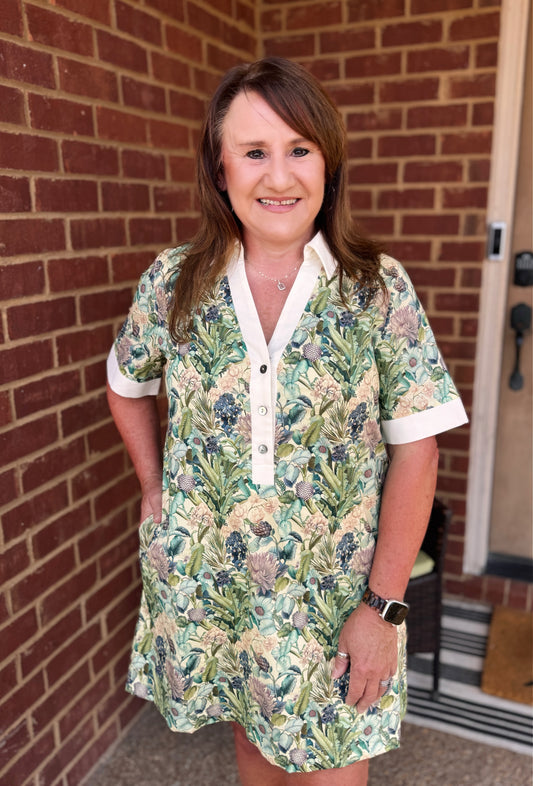 Garden of Eden Dress (Green)