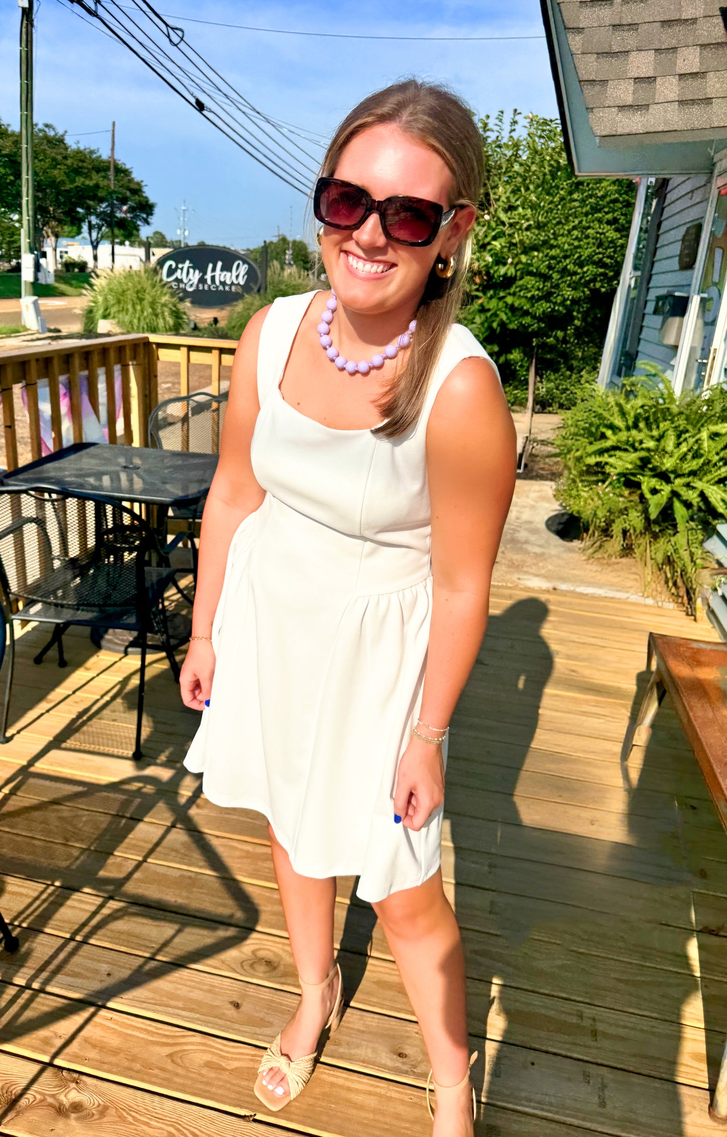 The Emory Dress (White)
