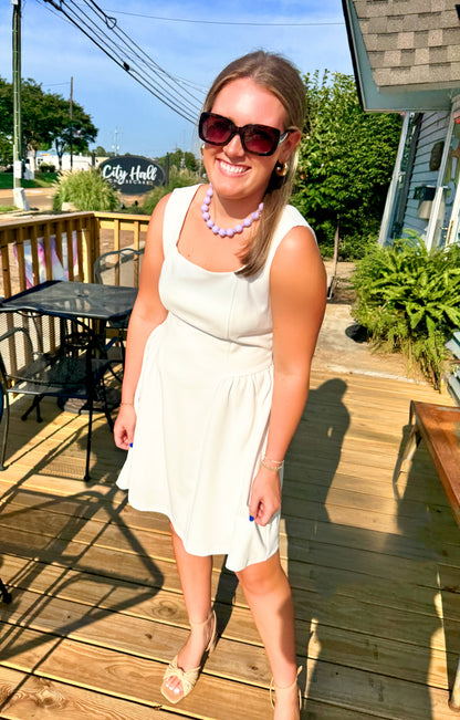 The Emory Dress (White)