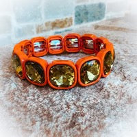 Happy Hues Bracelets (Tangerine Orange)