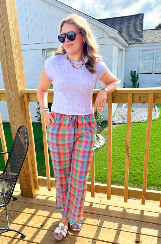 Wishlist Mad About Plaid Pants