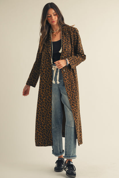 Longing for Leopard Jacket (Brown)