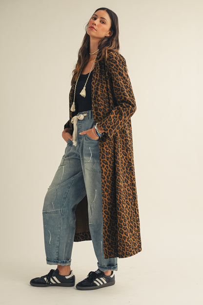 Longing for Leopard Jacket (Brown)