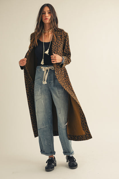 Longing for Leopard Jacket (Brown)