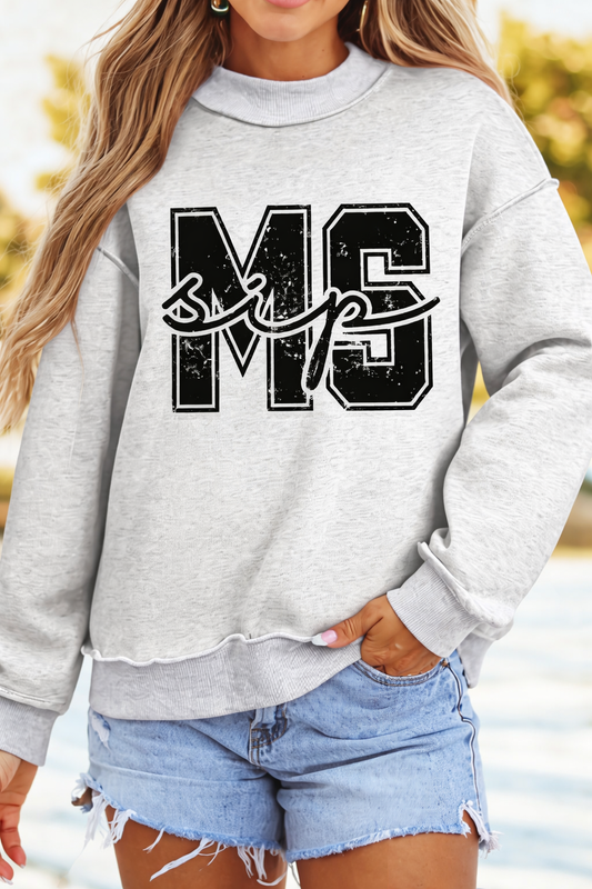 Mississippi Reversible Sweatshirt (Gray)