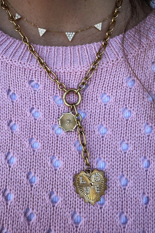 Amour Link Necklace