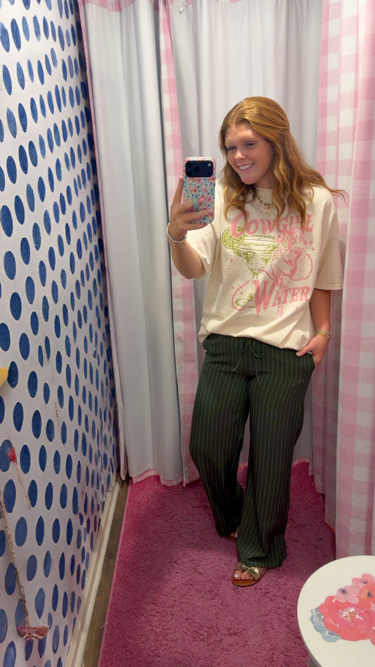 Cowgirl Water Oversized Tee