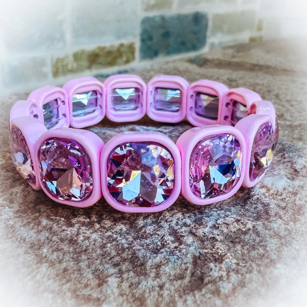 Happy Hues Bracelets (Light Pink)