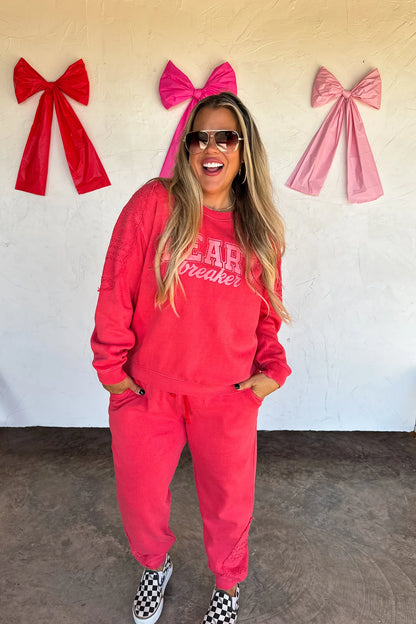 Heart Breaker Pullover (Red)