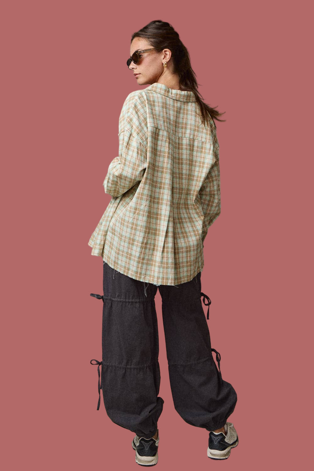 Fiona Plaid Button Up