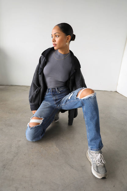 Urban Daze High Rise Straight Denim