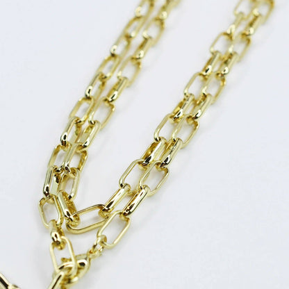 Wings of Grace Double Chain Necklace