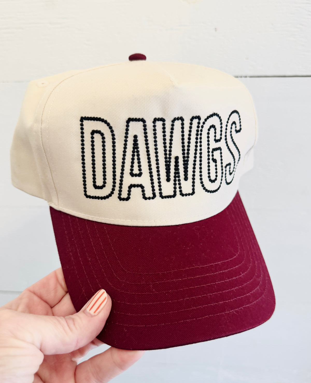 Dawgs Dot Embroidery Hat