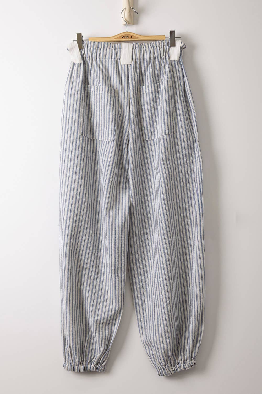 Bow Pocket Pants (Blue)