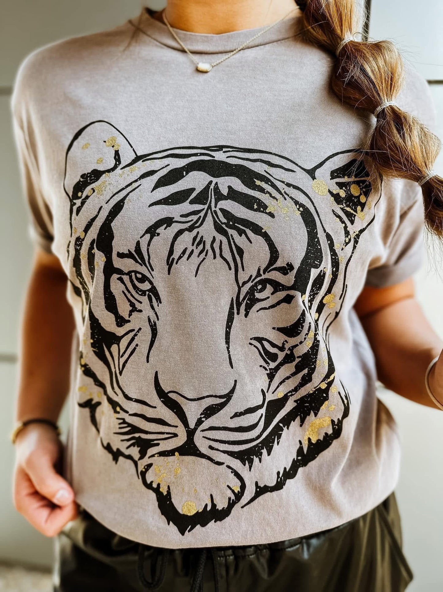 Golden Tiger Graphic