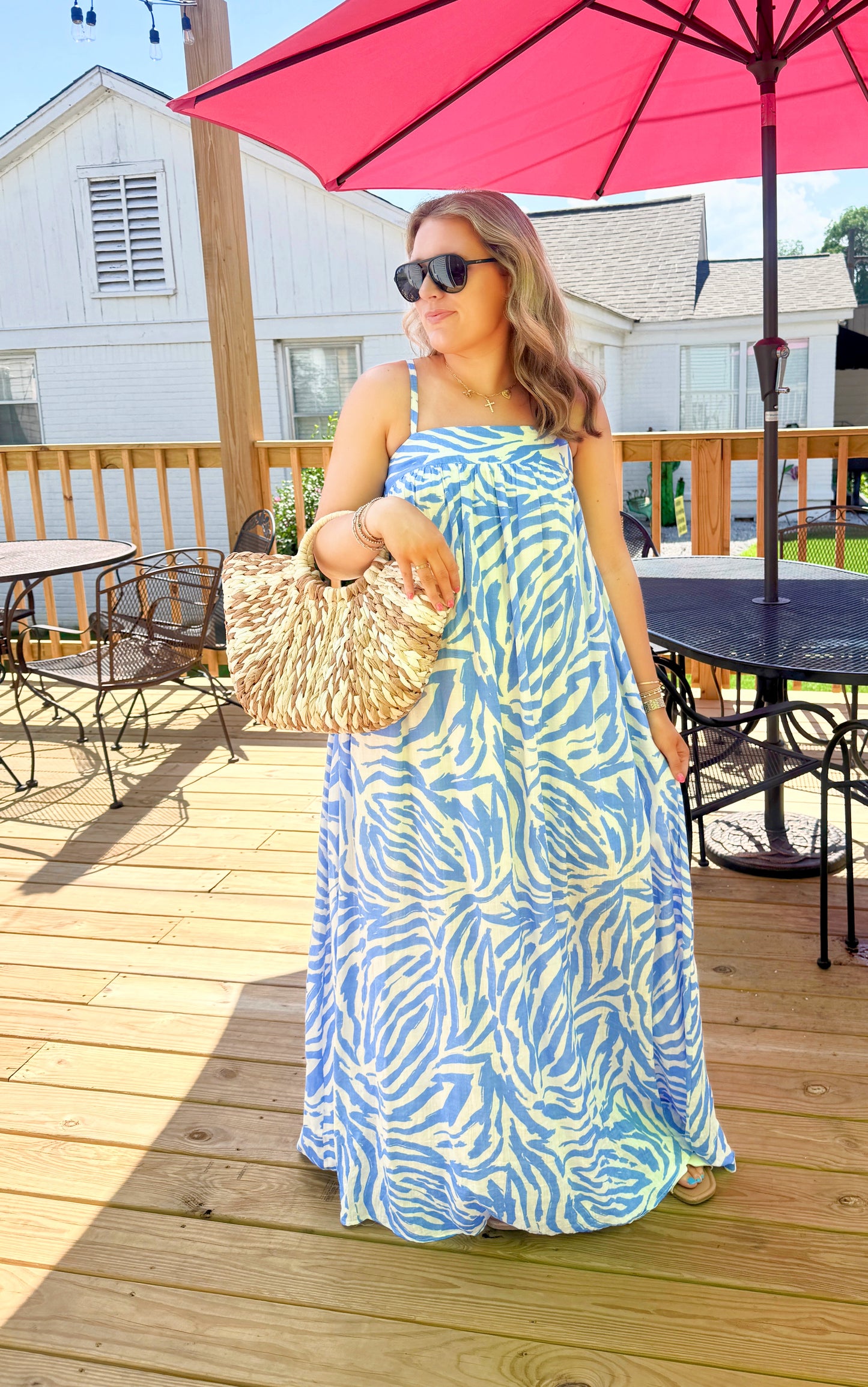 Maybe It's Time Dress (Blue)