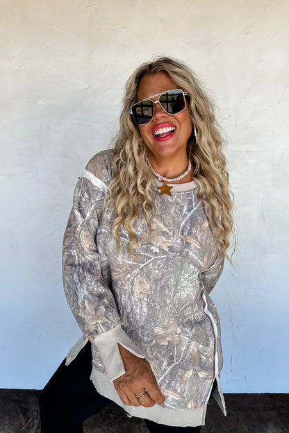 Camo Classic Crew Pullover