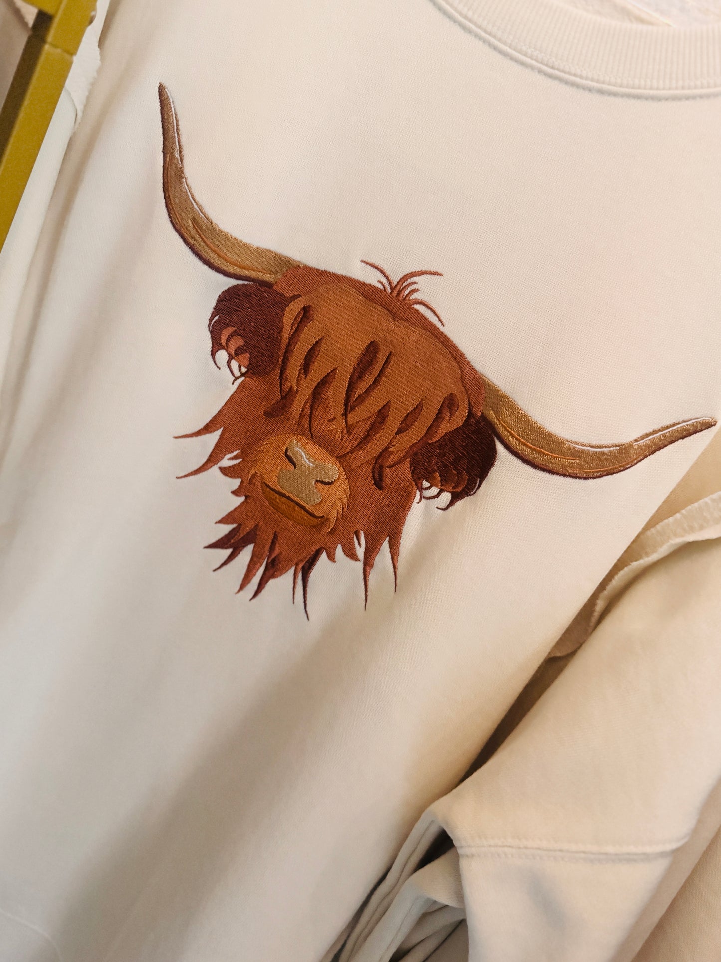 Highland Cow Pullover