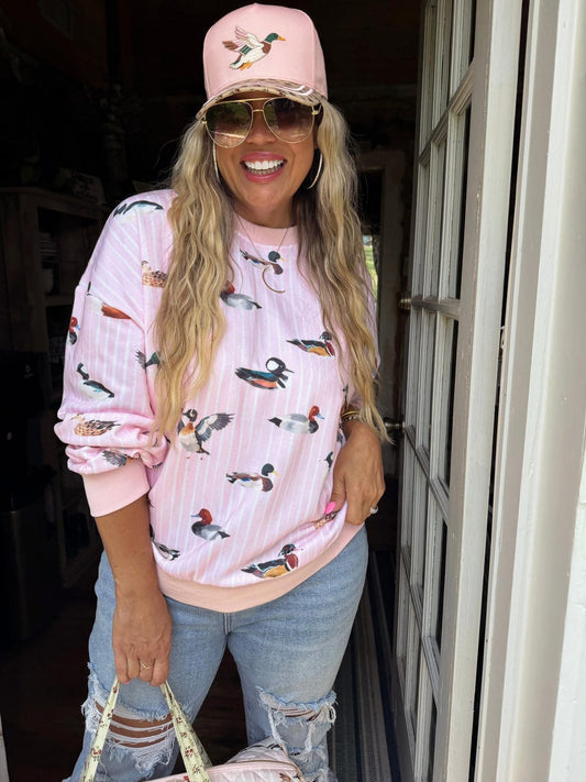 Duck Darling Pullover
