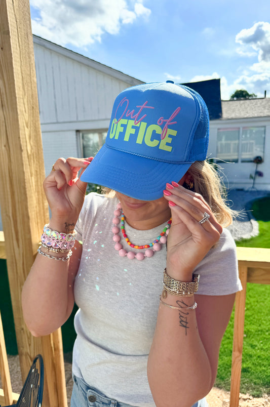 Out of Office Hat (Blue)