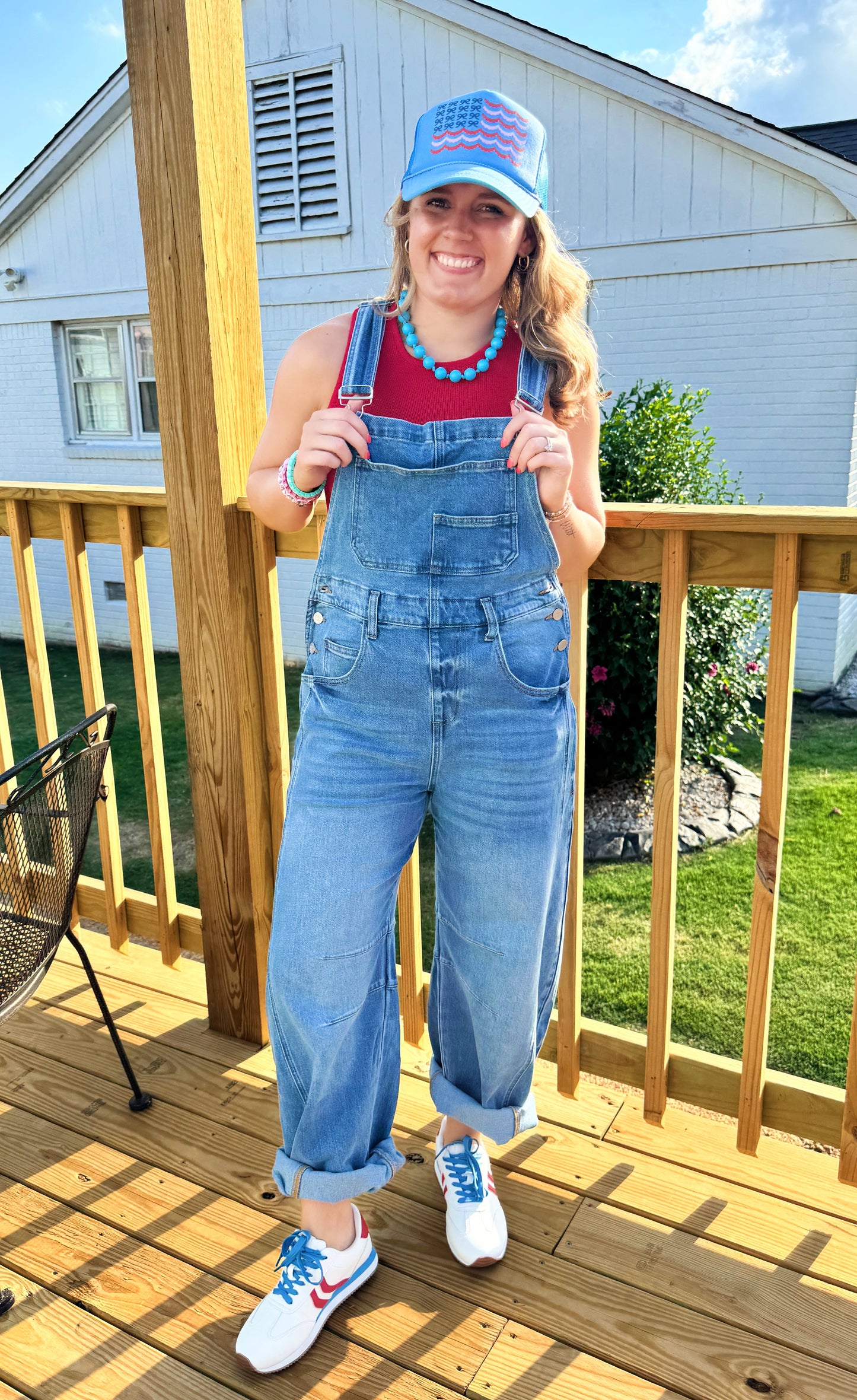 Coastal Barrel Overalls