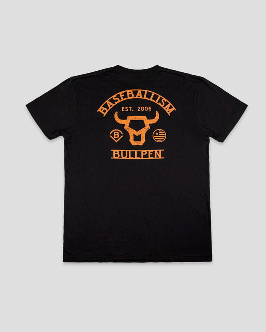 Baseballism Bullpen T-Shirt (Black)