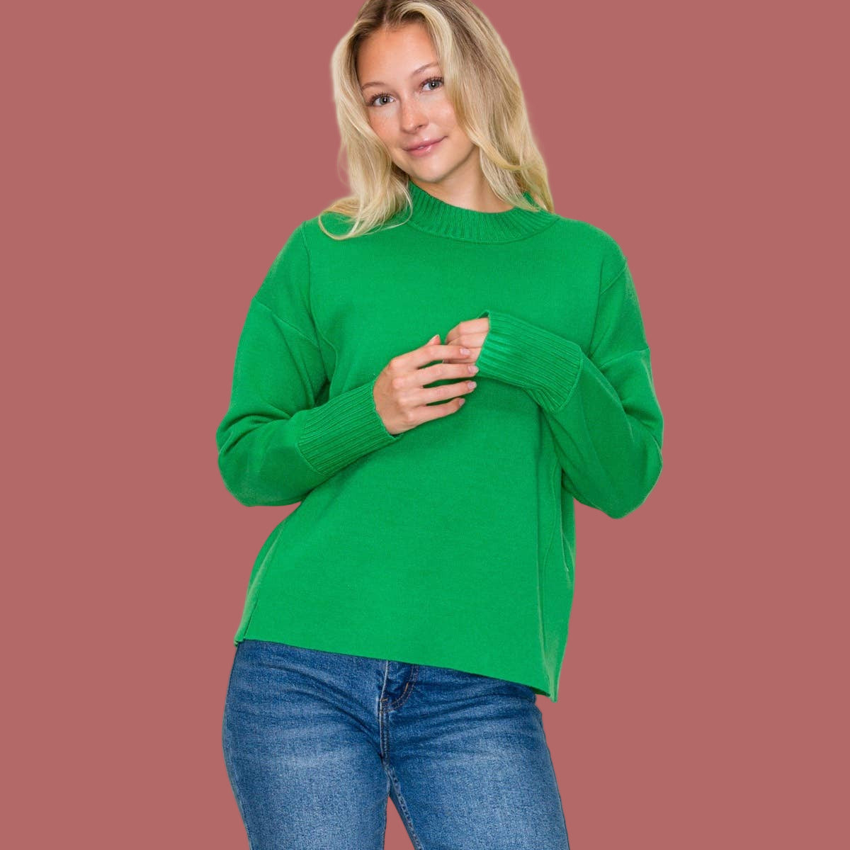 Jolly Time Sweater (Green)