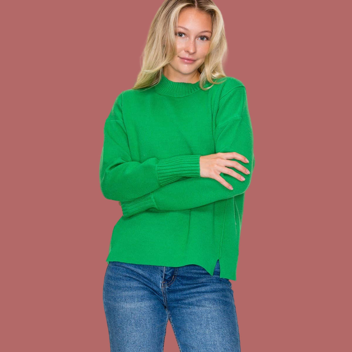 Jolly Time Sweater (Green)