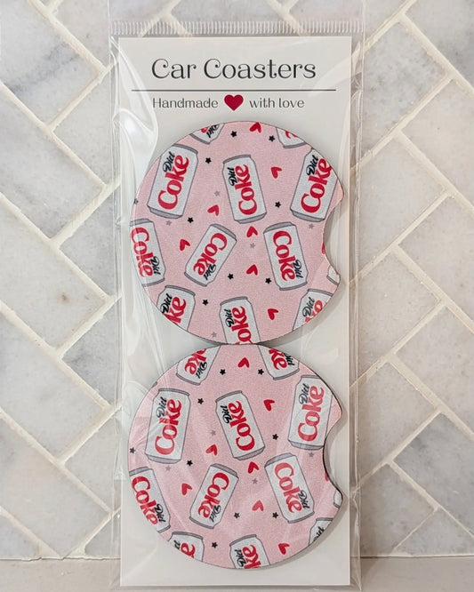Diet Soda Car Coasters