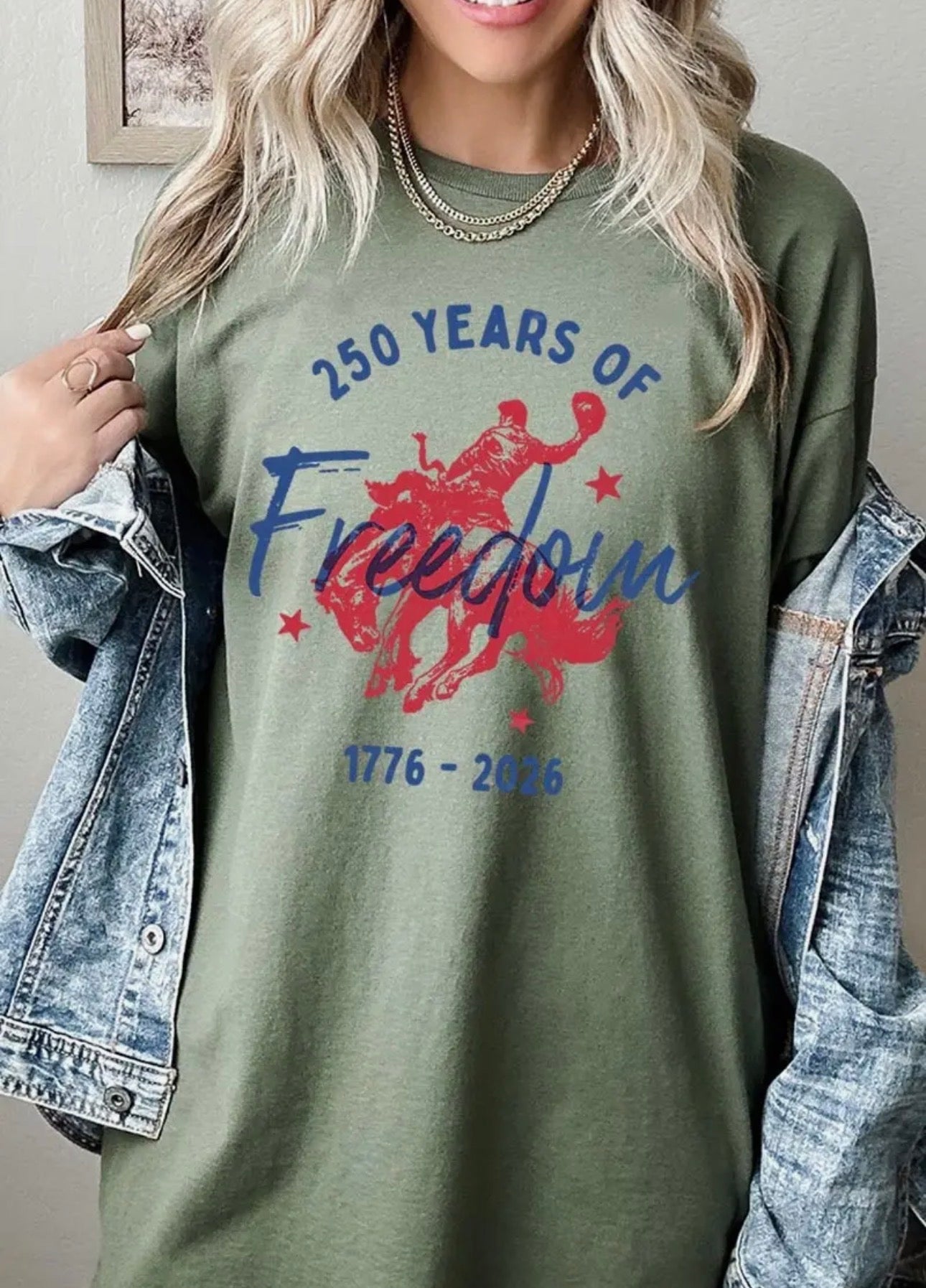Freedom Rider 250 Years Graphic Tee: PREORDER ETA 6/15