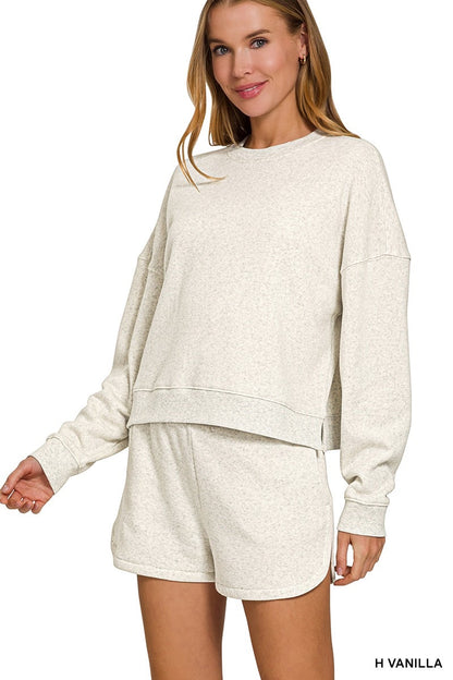 Lauren Fleece Lined Set (Beige)