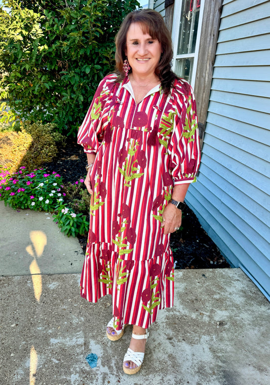 Penelope Floral Maxi Dress